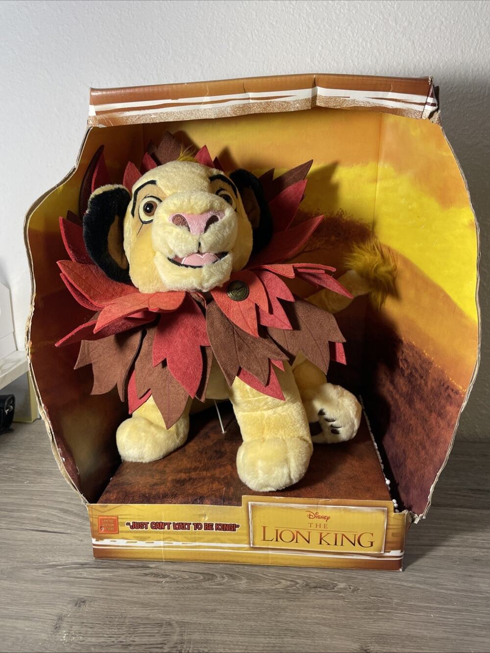The Lion King Simba Limited Edition of 3500